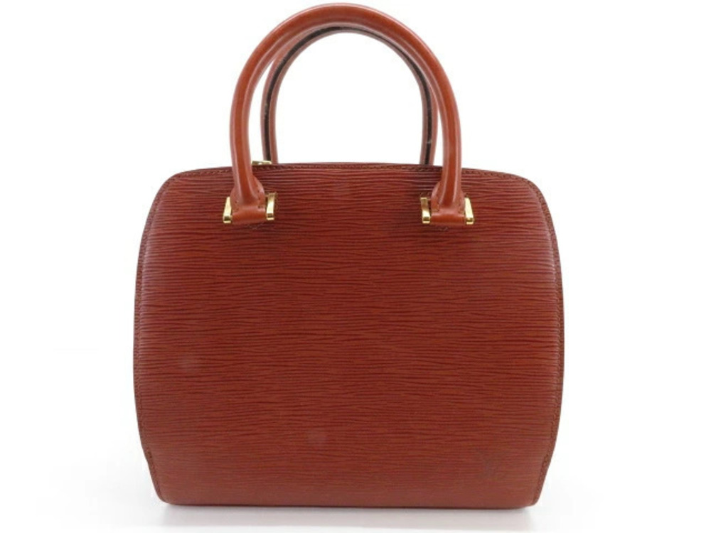 LOUIS VUITTON Pont Neuf handbag Epi Kenya Brown